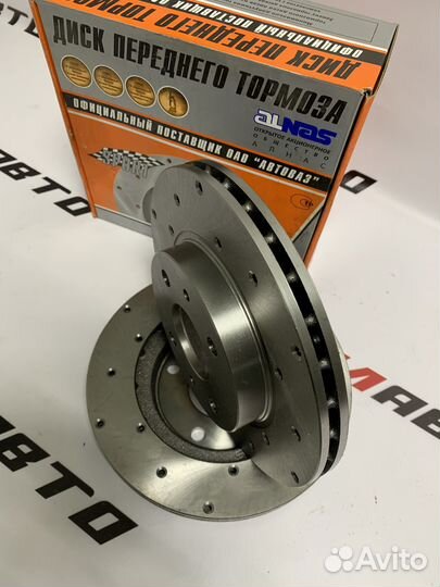 Тормозные диски на ваз 2110 alnas sport