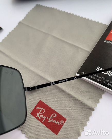 Очки Ray ban square черные