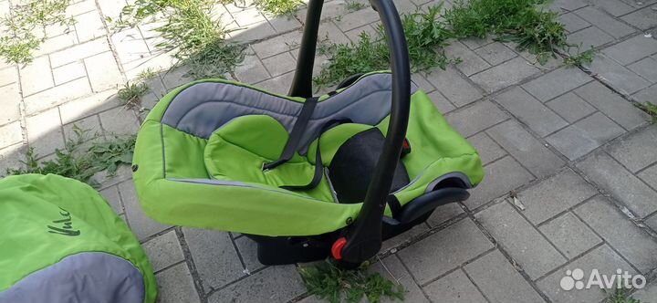 Детская коляска 3 в 1 бу трансформер