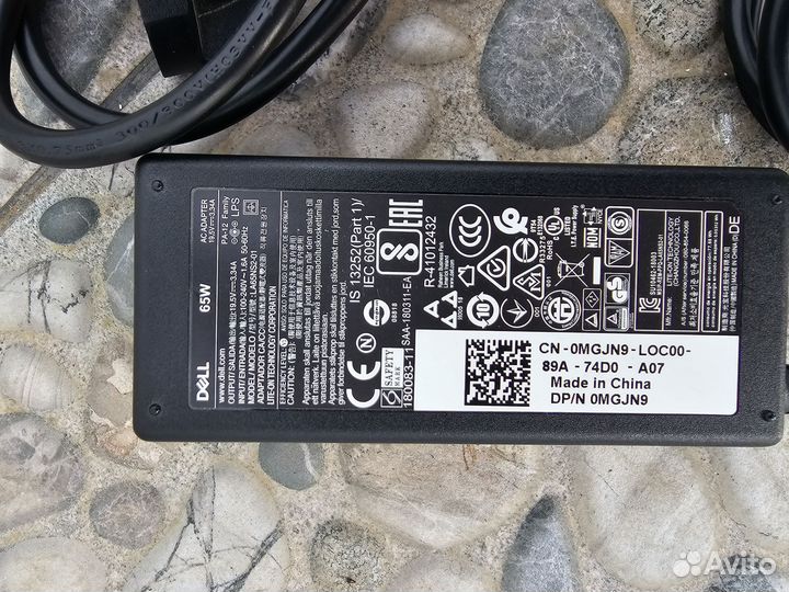 Блок питания dell 65w