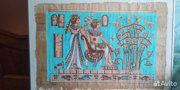 Картины на папирусе