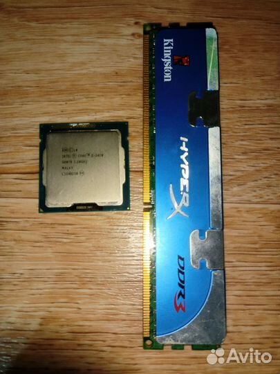 Процессор core i5 3470.Оперативная память ddr3