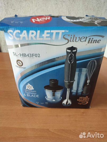 Блендер на запчасти scarlett SL-HB43F02