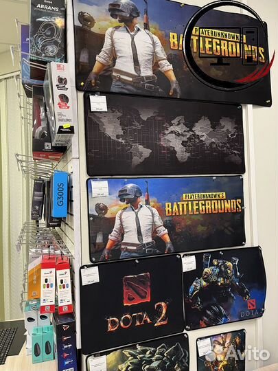 Коврики для мыши - разные