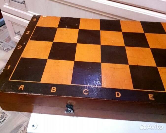 Шахматы СССР деревянные