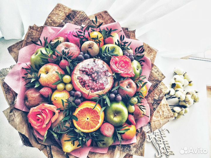 Фруктовая корзина, фруктовый букет