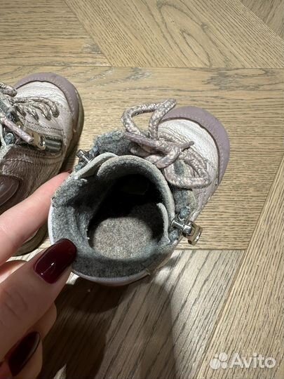 Ботинки демисезонные для девочки котофей 23