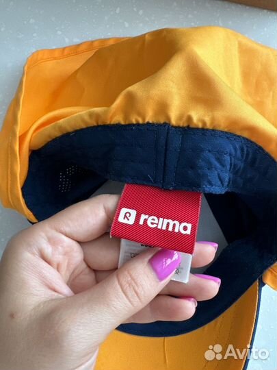 Кепка reima с защитой шеи 46-48см