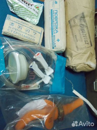 Сумка медицинская СССР с наполнением