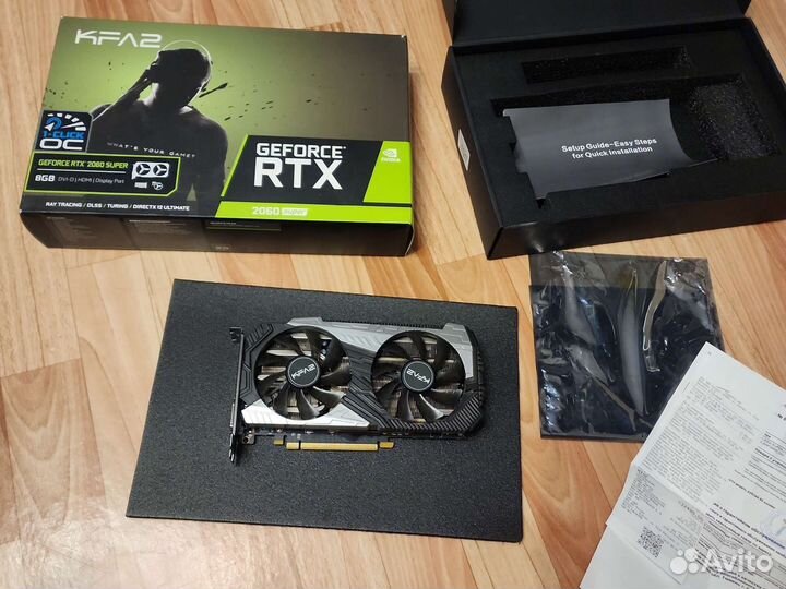 Видеокарта kfa2 geforce rtx 2060 super 8gb