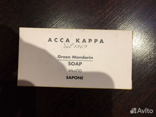 Мыло Acca Kappa Green Mandarin (оригинал)