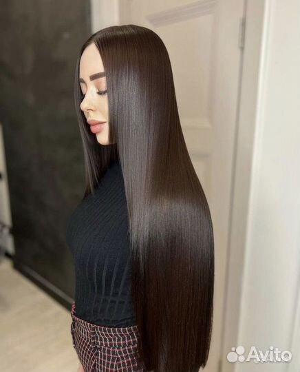 Кератиновое выпрямление Ботокс волос