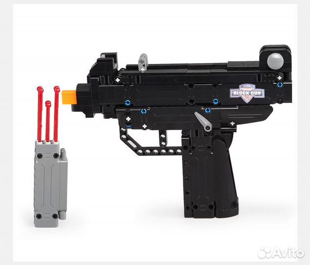 Конструктор пистолет UZI Double Eagle