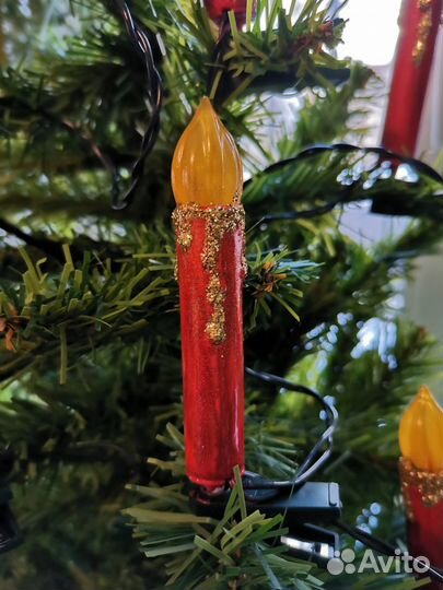 Гирлянда елочная свечи