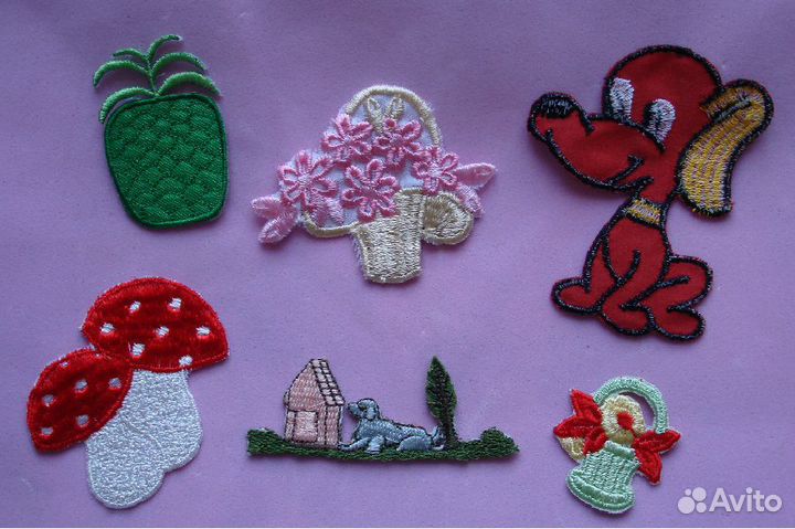 Аппликации, нашивки