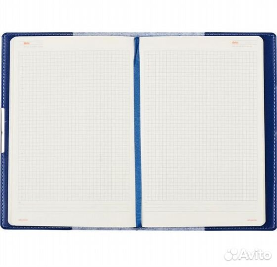 Блокнот ежедневник новый синий А5