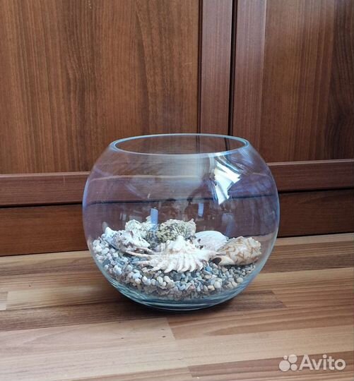 Аквариум круглый 5 литров