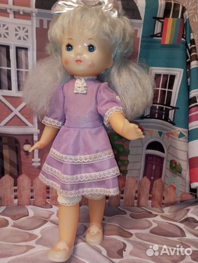 Кукла СССР большая Мальвина Саратов 50 см, 1980гг