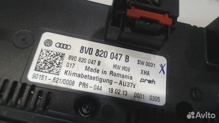 Переключатель отопителя Audi A3, 2013