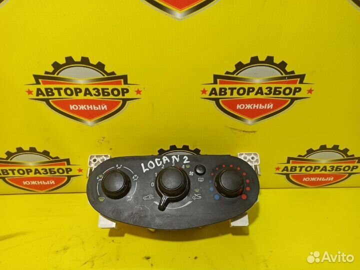 Блок управления печкой Renault Logan 2