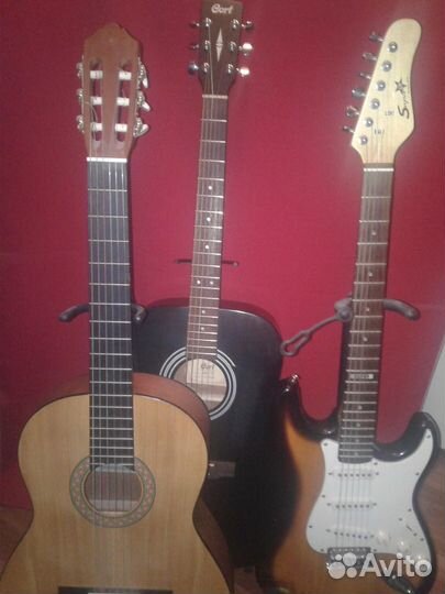 Гитара/Электрогитара/Бас гитара, комбик, процессор