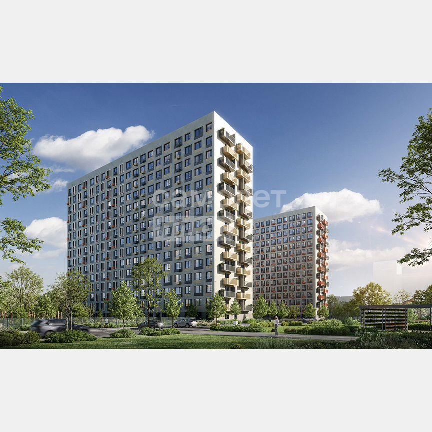 1-к. квартира, 36,5 м², 2/15 эт.