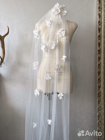 Индивидуальный пошив свадебной фаты