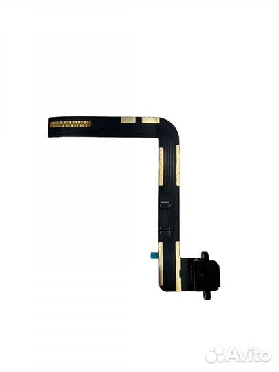 Шлейф зарядки черный для iPad 8 (2020) 10,2