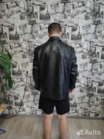 Кожаная куртка 50 размер