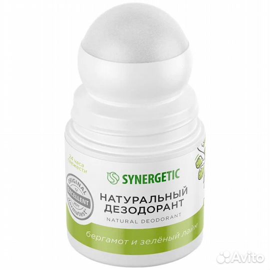 Synergetic Дезодорант Бергамот и Зеленый #376973
