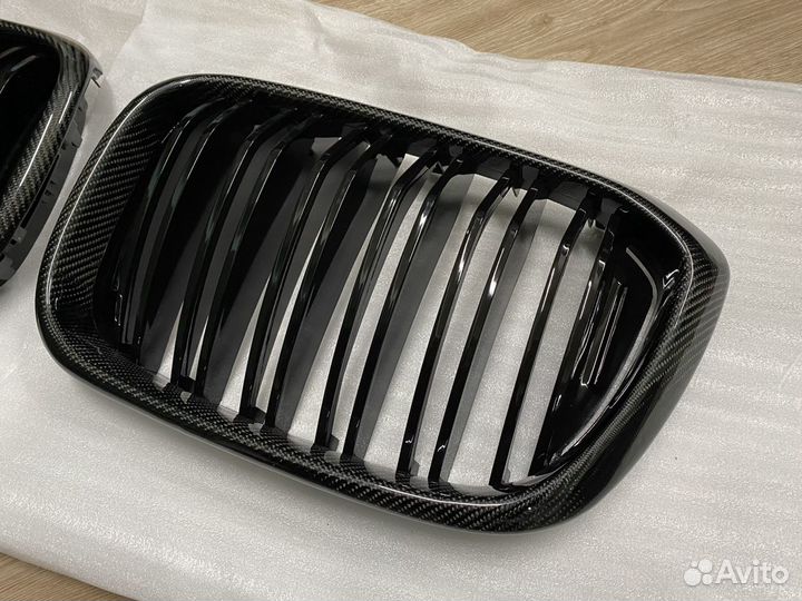Решетка радиатора BMW X3 G01 карбон