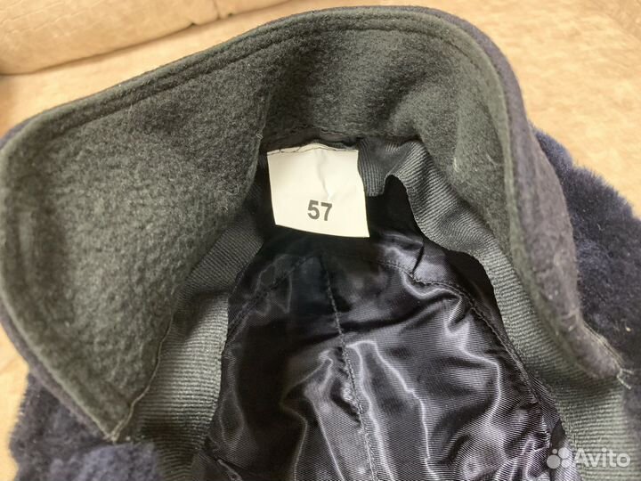 Женская зимняя офицерская шапка