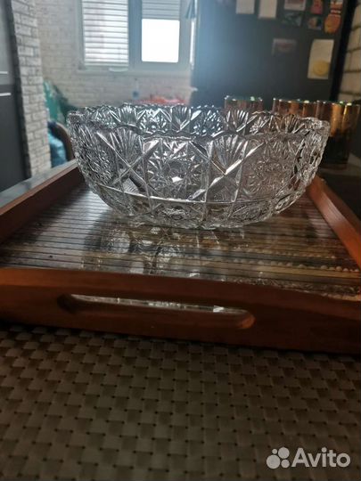 Ваза хрустальная СССР