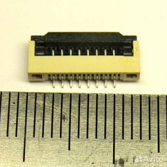 Коннектор для шлейфа на 8 pin, шаг 1 мм