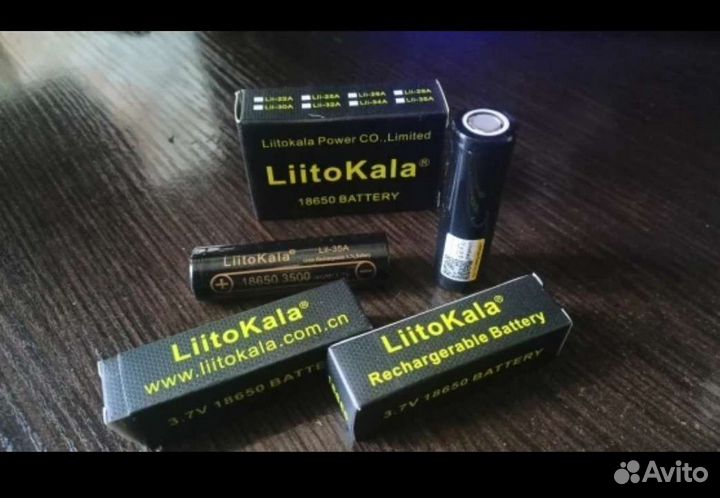 Аккумулятор 18650 LiitoKala 35A, 30A, SC, аа, ааа