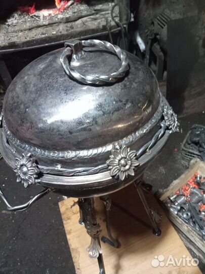 Барбекюшница кованая