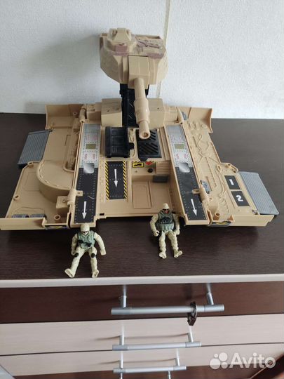 Складной игрушечный Танк