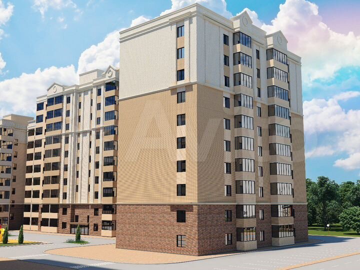 3-к. квартира, 98,4 м², 6/8 эт.