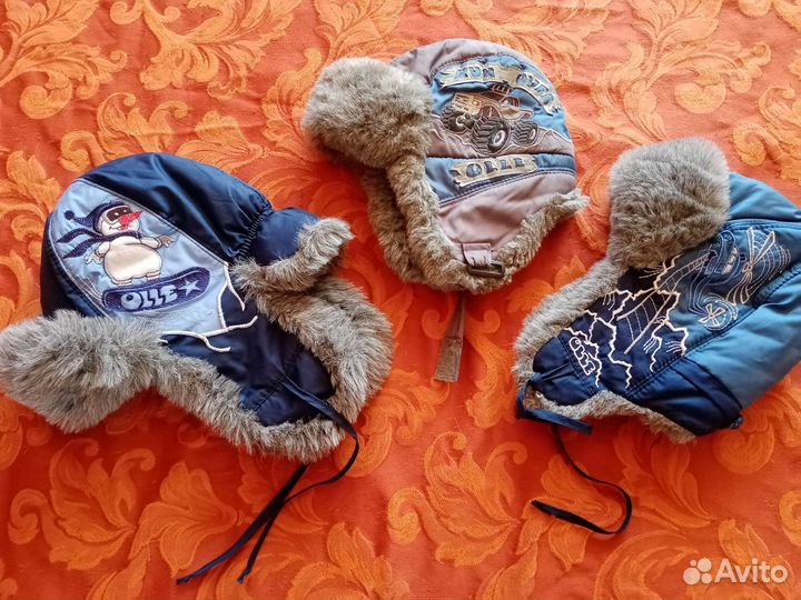 Шапка зимняя для мальчика