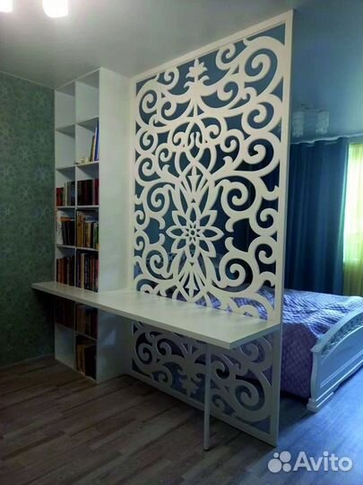 Ажурная интерьерная перегородка