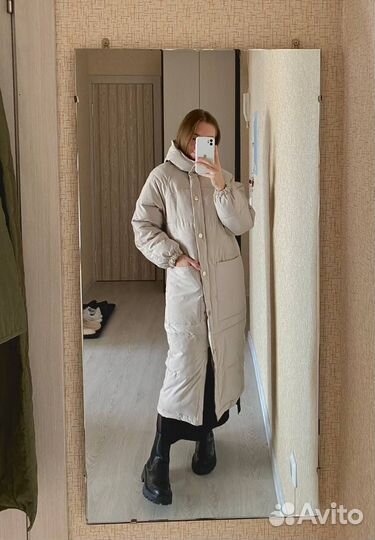 Куртка плащ зимний