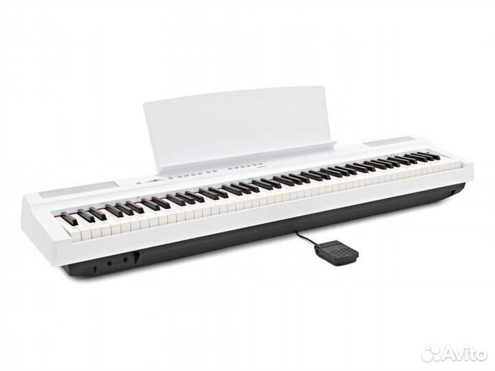Цифровое пианино Yamaha P-125a WH Белое
