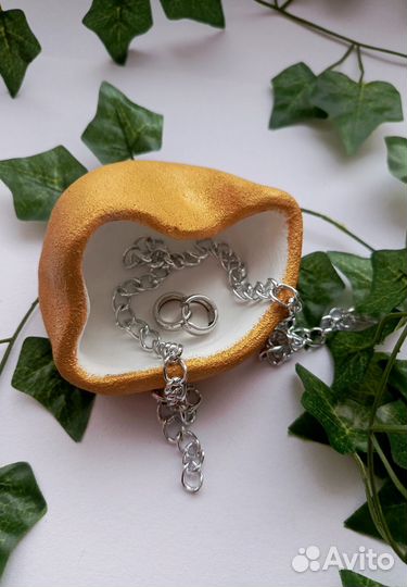 Блюдце под украшения ручной работы