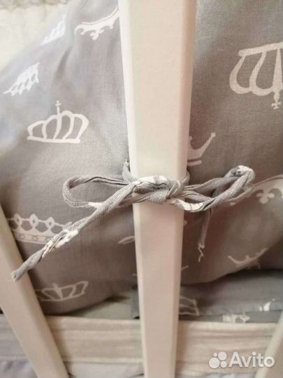 Бортики в детскую кроватку