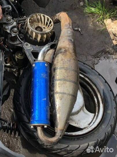 Yamaha jog 5bm глушитель