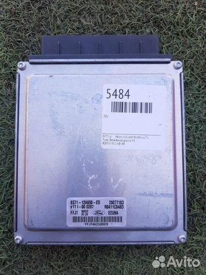 Блок управления двигателем (эбу) Ford Mondeo 3