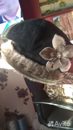 Шапка зимняя женская