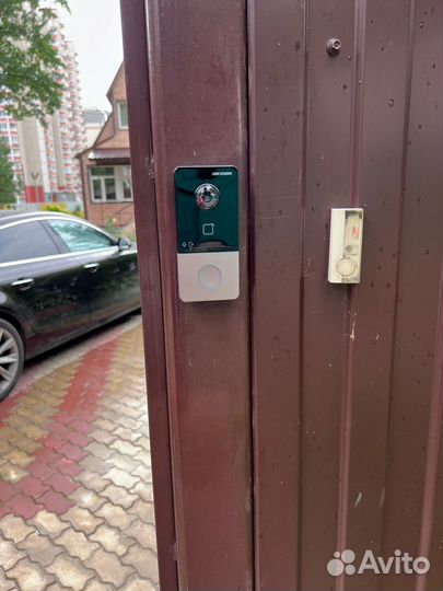 Установка домофона, видеодомофона, скуд