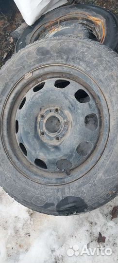 Диск штамп рено дастр террано R16