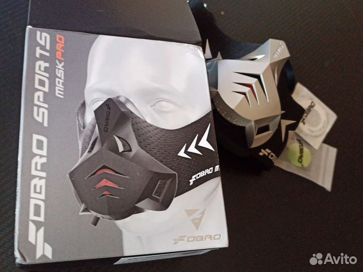 Кислородная маска для бега и занятий спортом